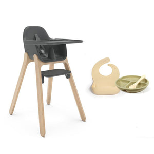UPPABaby Ciro Highchair - Jake-Highchairs-Jake-With Mealtime Set | Natural Baby Shower