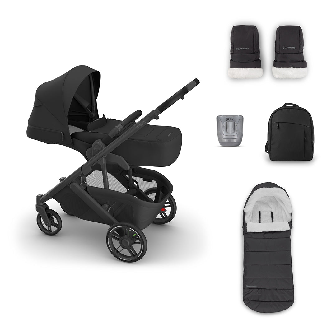 UPPAbaby CRUZ V3 Pushchair + Accessory Pack Bundle-Stroller Bundles-Jake- | Natural Baby Shower