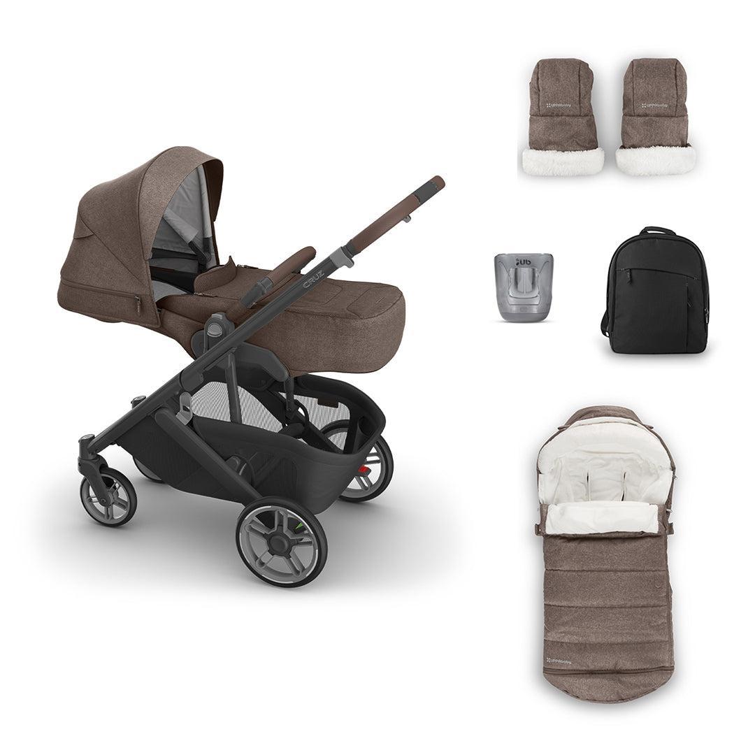 UPPAbaby CRUZ V3 Pushchair + Accessory Pack Bundle-Stroller Bundles-Owen- | Natural Baby Shower