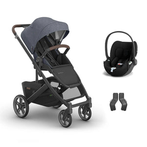 UPPAbaby CRUZ V3 + Cloud T Travel System-Travel Systems-Julian-Without Base | Natural Baby Shower