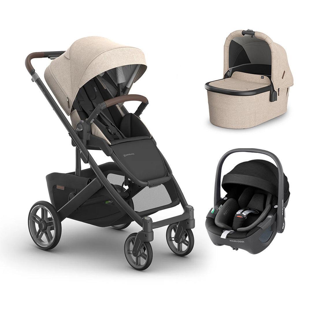 UPPAbaby CRUZ V3 + Pebble 360 Travel System-Travel Systems-Liam-With Bassinet | Natural Baby Shower
