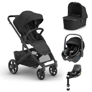 UPPAbaby CRUZ V3 + Pebble 360 Travel System-Travel Systems-Jake-With Bassinet | Natural Baby Shower