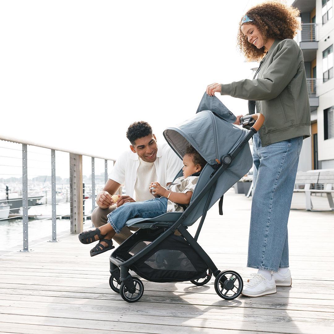 UPPAbaby MINU V3 Maxi-Cosi Travel System-Travel Systems-Jake-Pebble 360 | Natural Baby Shower