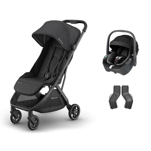 UPPAbaby MINU V3 Maxi-Cosi Travel System-Travel Systems-Jake-Pebble 360 | Natural Baby Shower