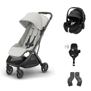 UPPAbaby MINU V3 Maxi-Cosi Travel System-Travel Systems-Savannah-Pebble 360 Pro 2 | Natural Baby Shower