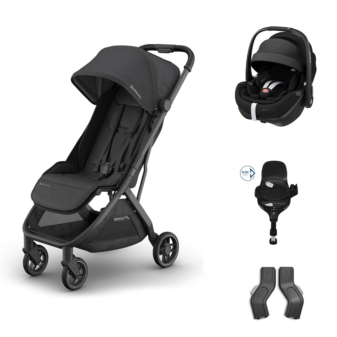 UPPAbaby MINU V3 Maxi-Cosi Travel System-Travel Systems-Jake-Pebble 360 Pro 2 | Natural Baby Shower