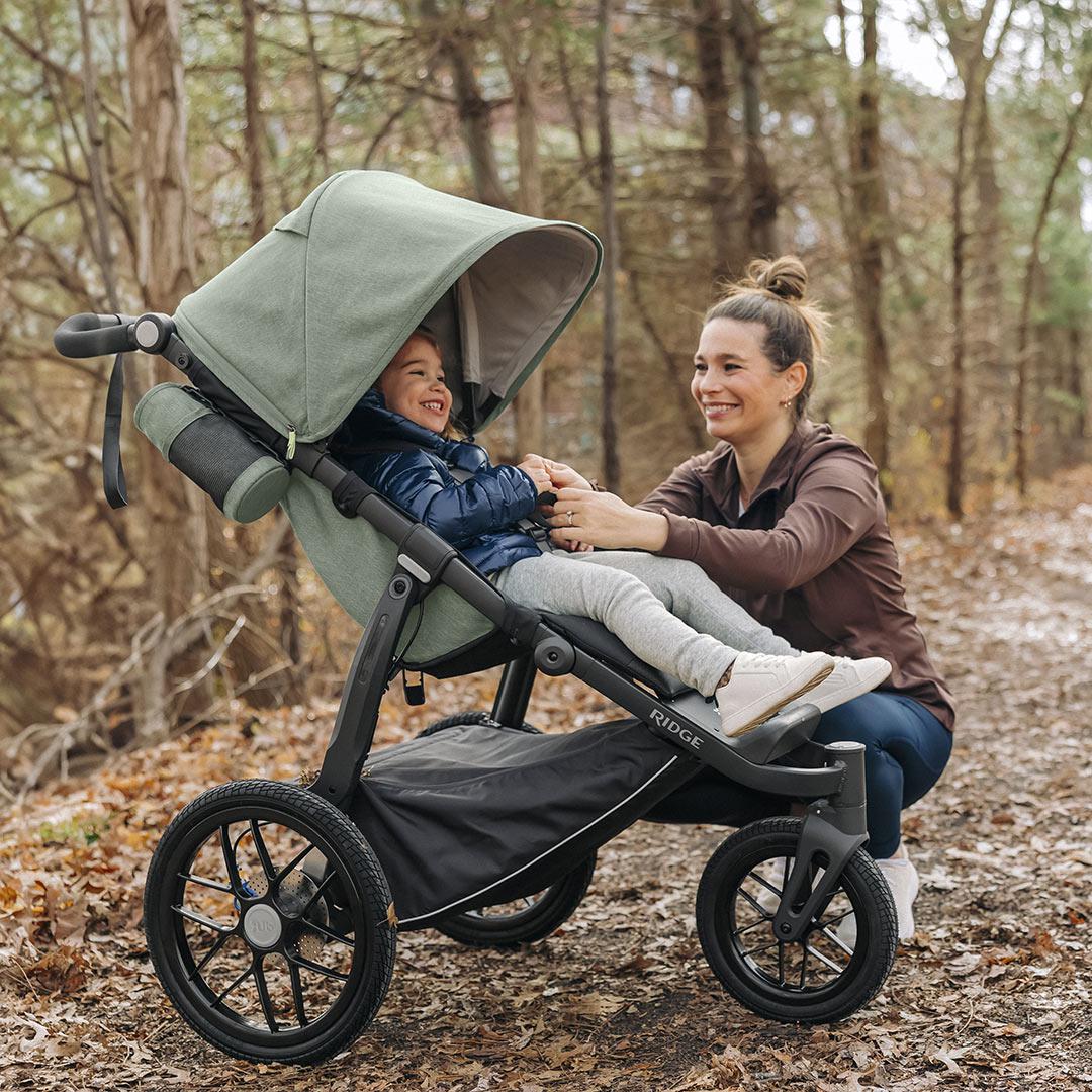 UPPABaby RIDGE + Pebble 360 Pro Travel System - Gwen-Travel Systems-No Base- | Natural Baby Shower