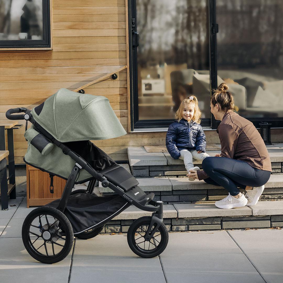 UPPABaby RIDGE + Pebble 360 Pro Travel System - Gwen-Travel Systems-No Base- | Natural Baby Shower