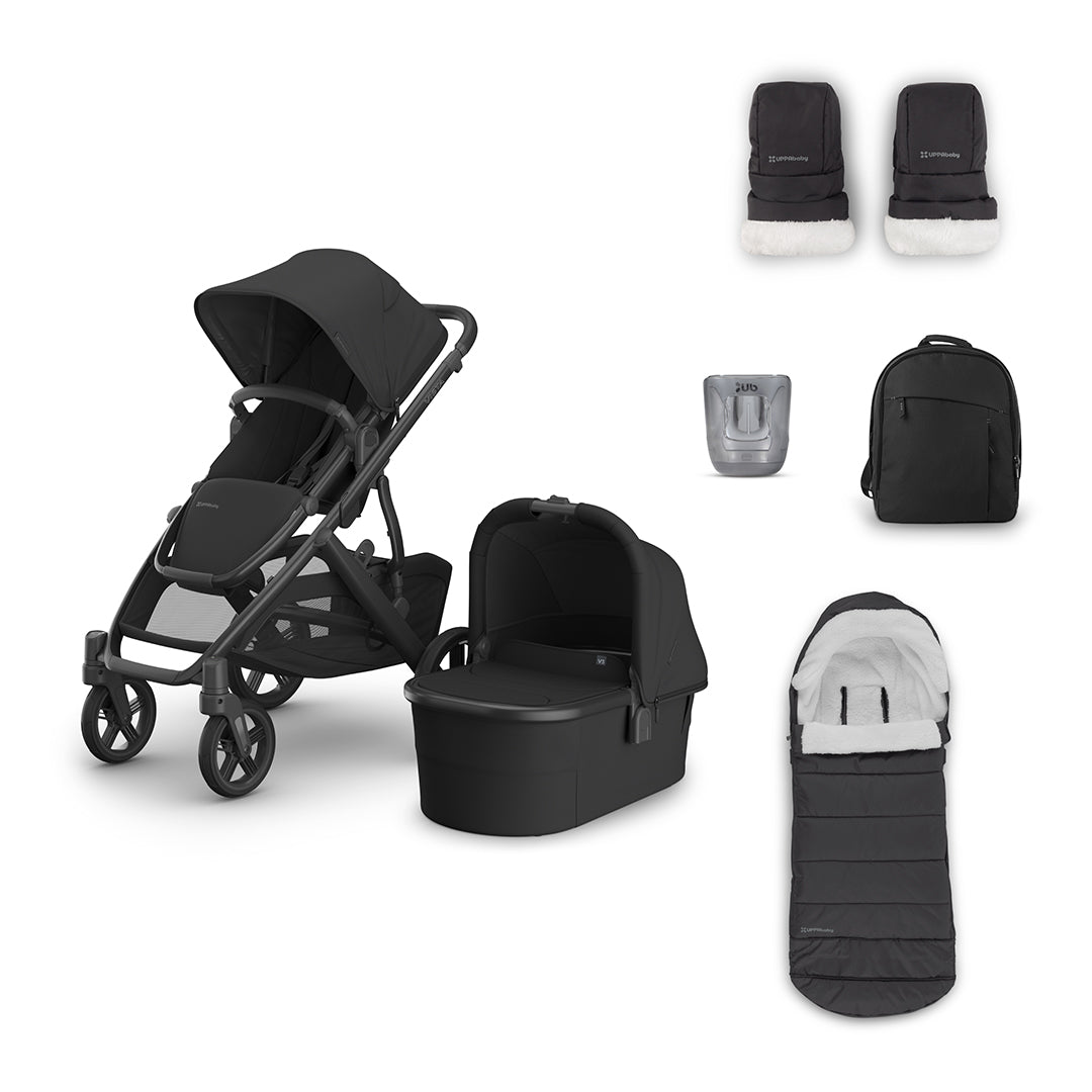 UPPAbaby VISTA V3 Pushchair + Accessory Pack Bundle-Stroller Bundles-Jake- | Natural Baby Shower