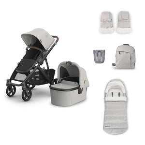 UPPAbaby VISTA V3 Pushchair + Accessory Pack Bundle-Stroller Bundles-Savannah- | Natural Baby Shower