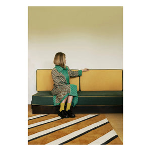 Layered - Yün halı Diagonal, Tekla Evelina Severin | Kum