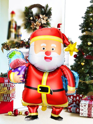 Yılbaşı - Noel Baba Büyük Boy Balonu 93CM
