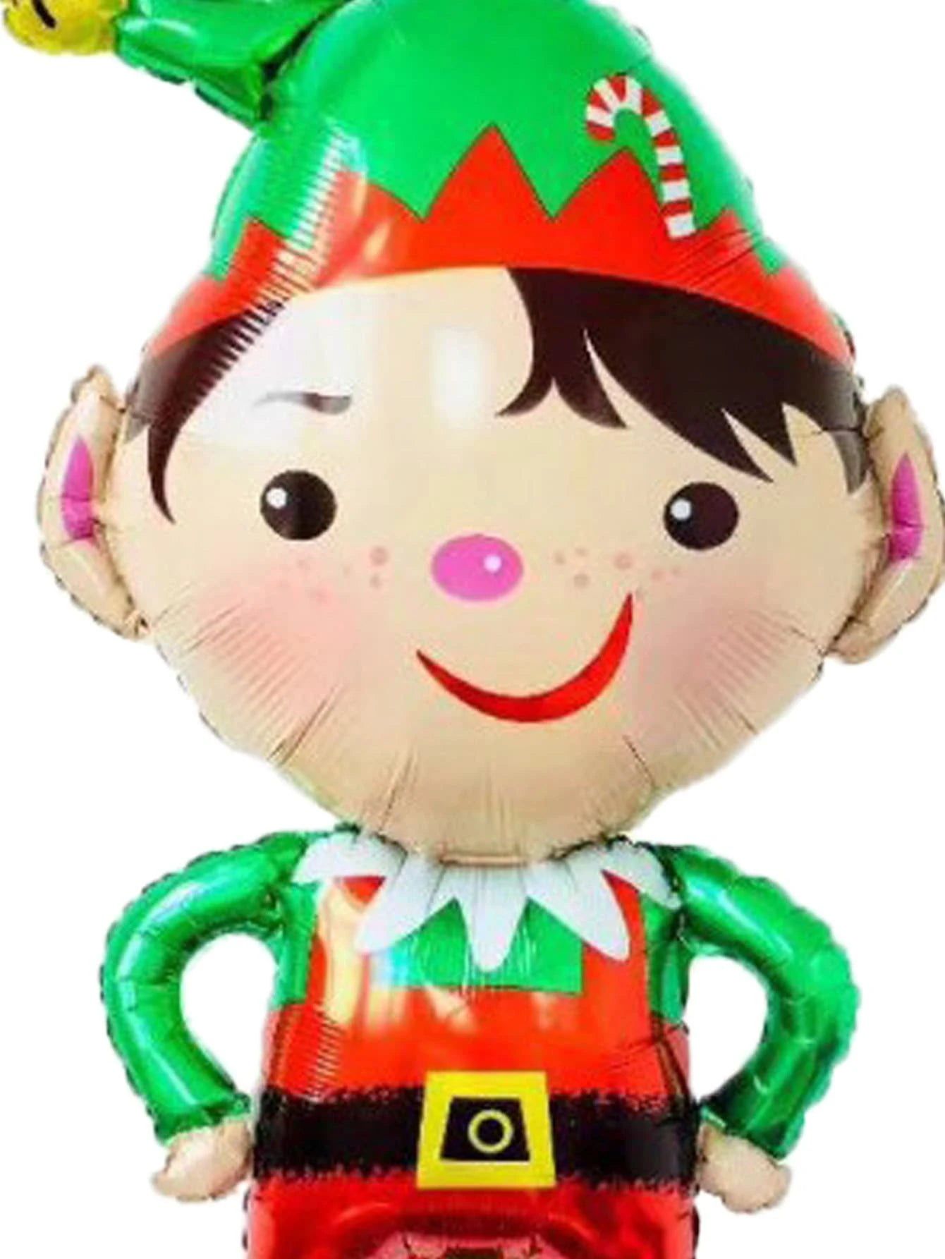 Yılbaşı - Noel Yeni Yıl Cini Büyük Boy 95CM Dekoratif Balonu