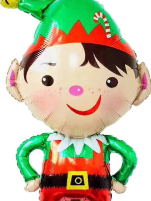 Yılbaşı - Noel Yeni Yıl Cini Büyük Boy 95CM Dekoratif Balonu